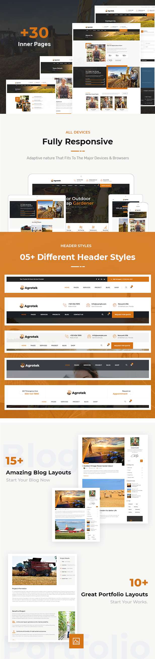 Agrotek | Agriculture, Dairyfarm and Gardening HTML Template