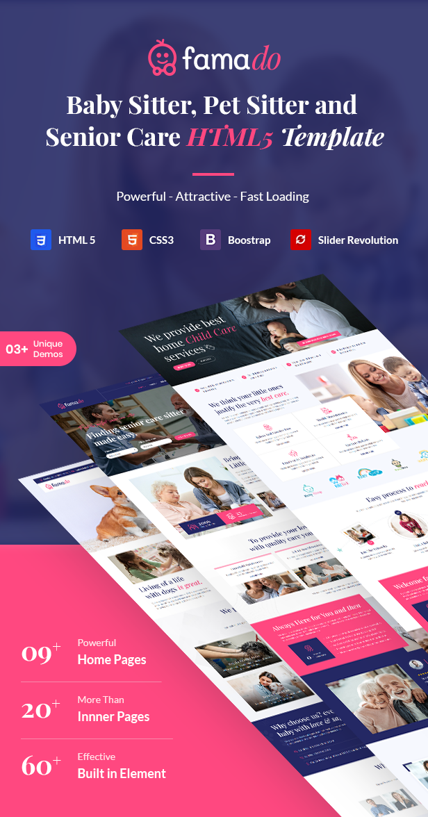 Famado - Multiple Care Services Html Template