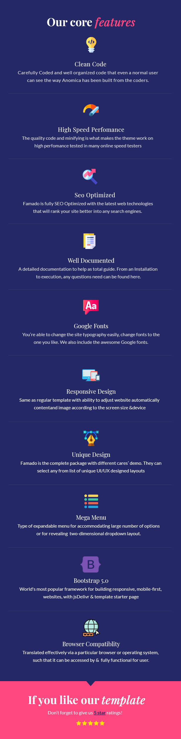 Famado - Multiple Care Services Html Template