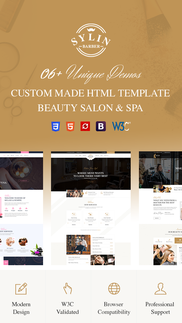 Sylin - Beauty Salon and Spa HTML Template