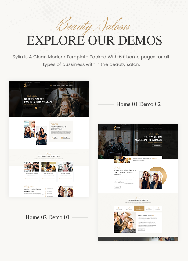 Sylin - Beauty Salon and Spa HTML Template