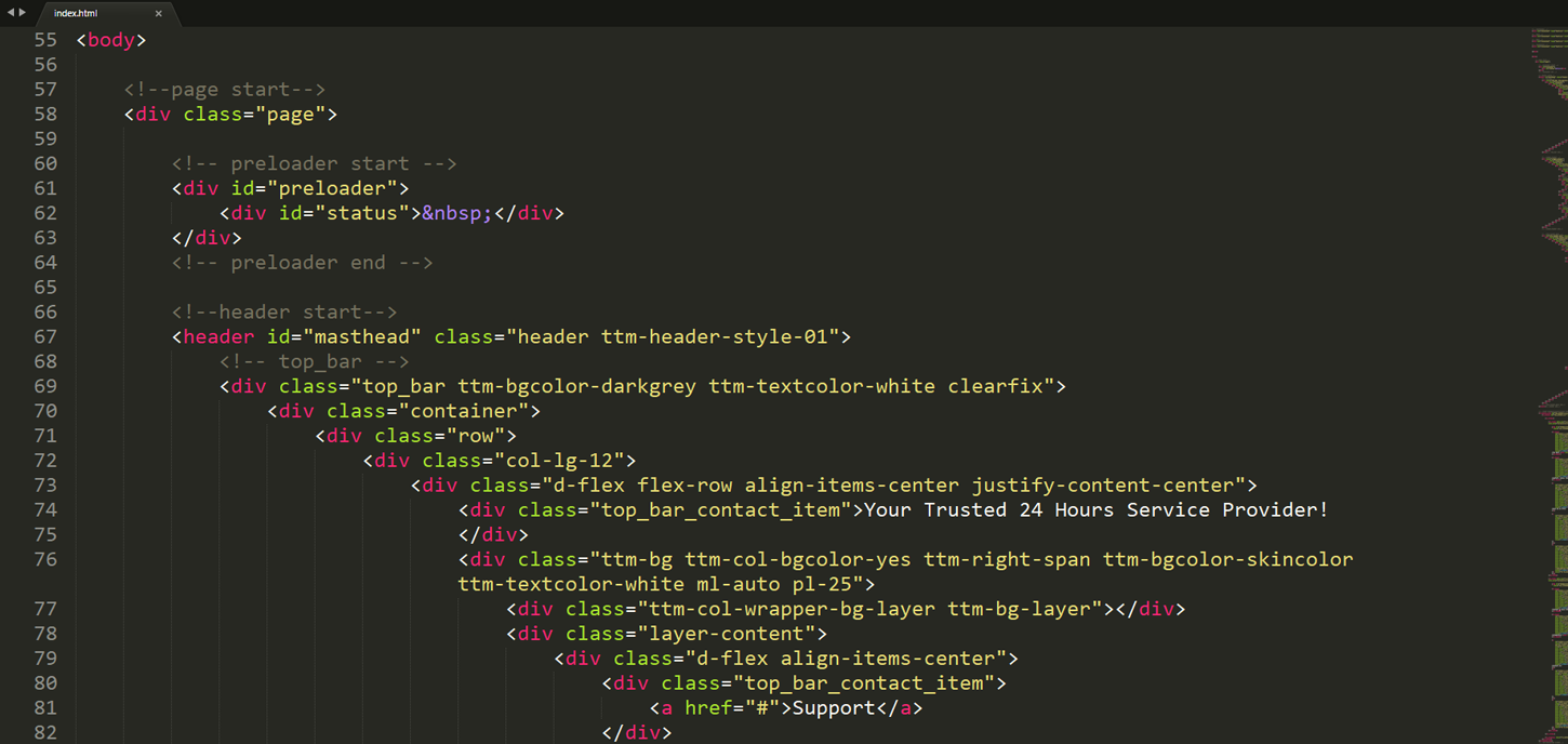 html_layout