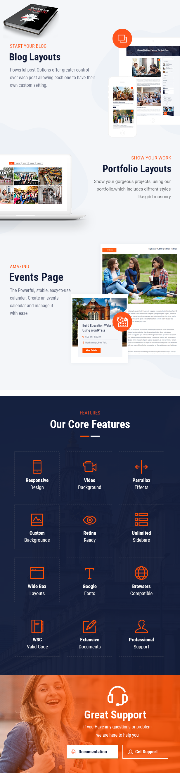 Uniaro - LMS Education HTML Template