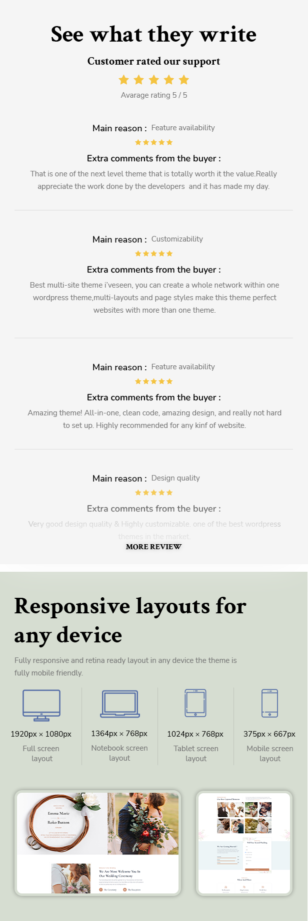 WedCo - Wedding HTML Template